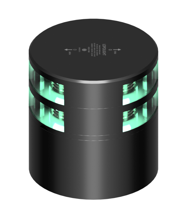 2nm 180° Green, double, black w/Conn & Alu-base CD 2nm 180° Green, double, black w/Conn & Alu-base CD